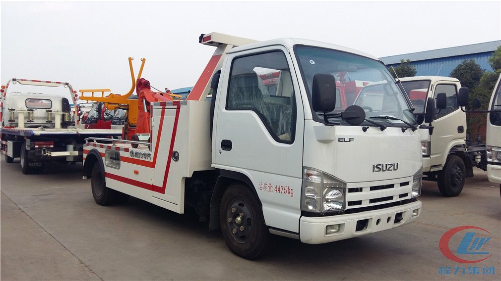 湖北平博pinnacle体育平台五十铃一拖一清障车高清图