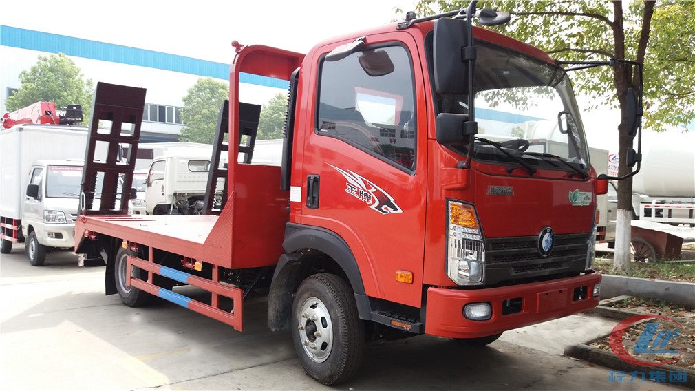 平博pinnacle体育平台重汽王牌蓝牌平板运输车高清图