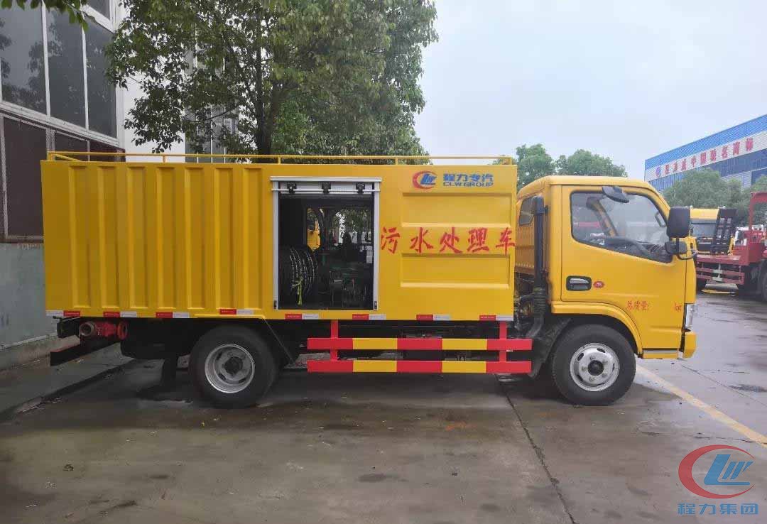 平博pinnacle体育平台集团新型蓝牌污水处理车