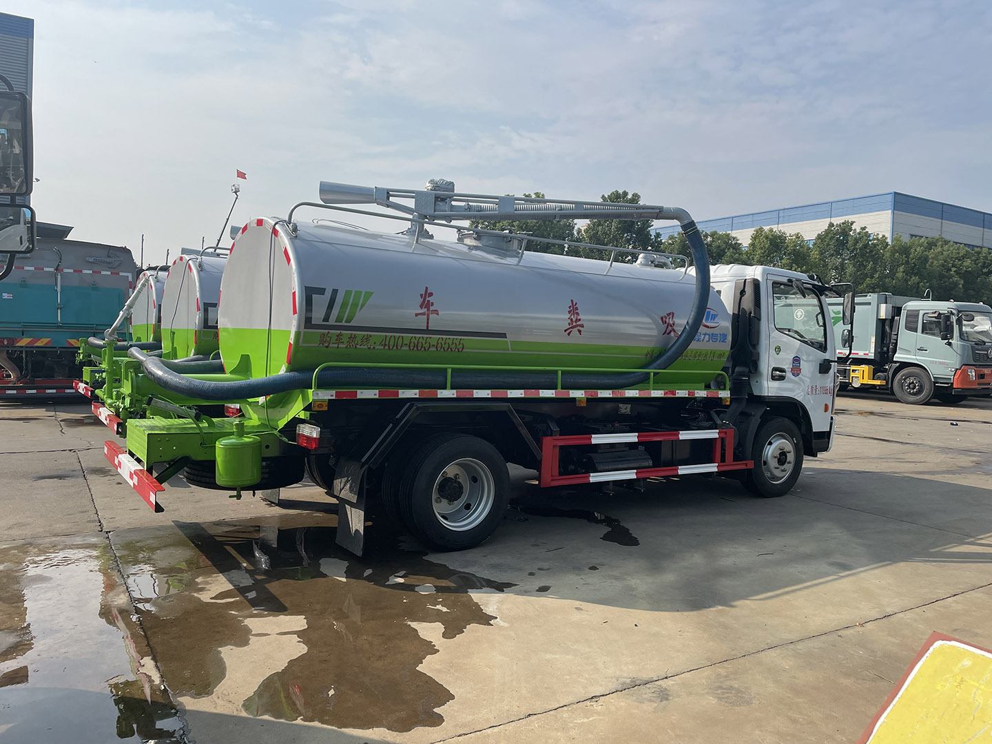 平博pinnacle体育平台专汽东风多利卡8方吸粪车